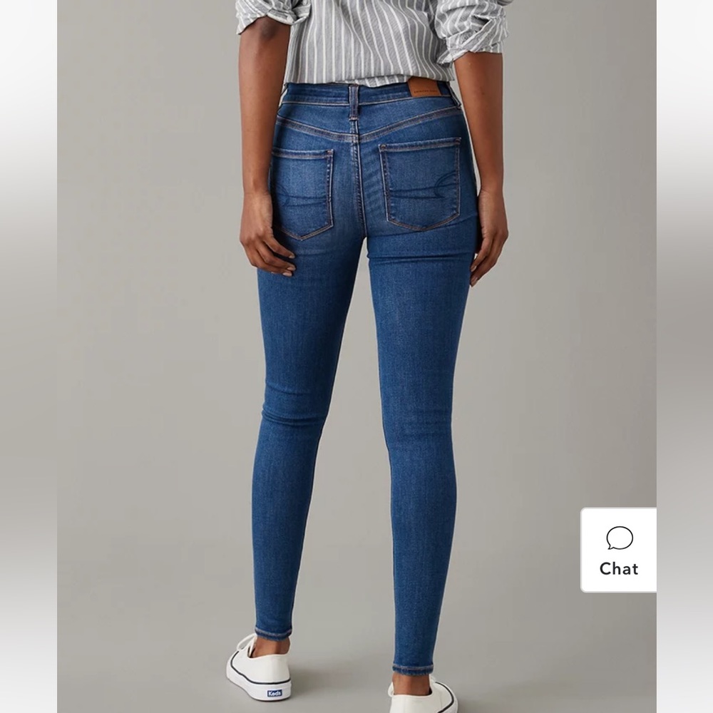 AE Next Level High-Waisted Jegging Size 4 X-Long - Picture 2 of 4